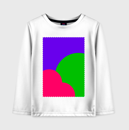 Детский лонгслив хлопок на заказ