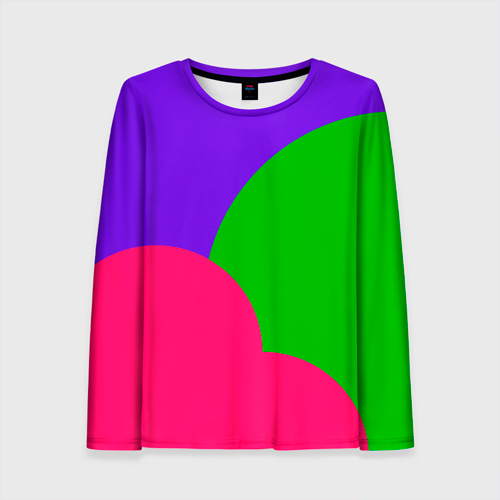 Женский лонгслив 3D на заказ